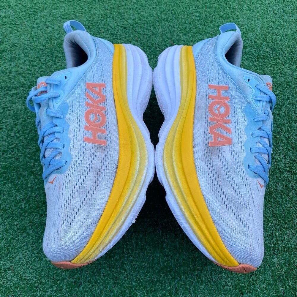 HOKA ONE ONE BONDI 8 WIDE - Women’s Running Shoes - SIZE 9D - Picture 7 of 10